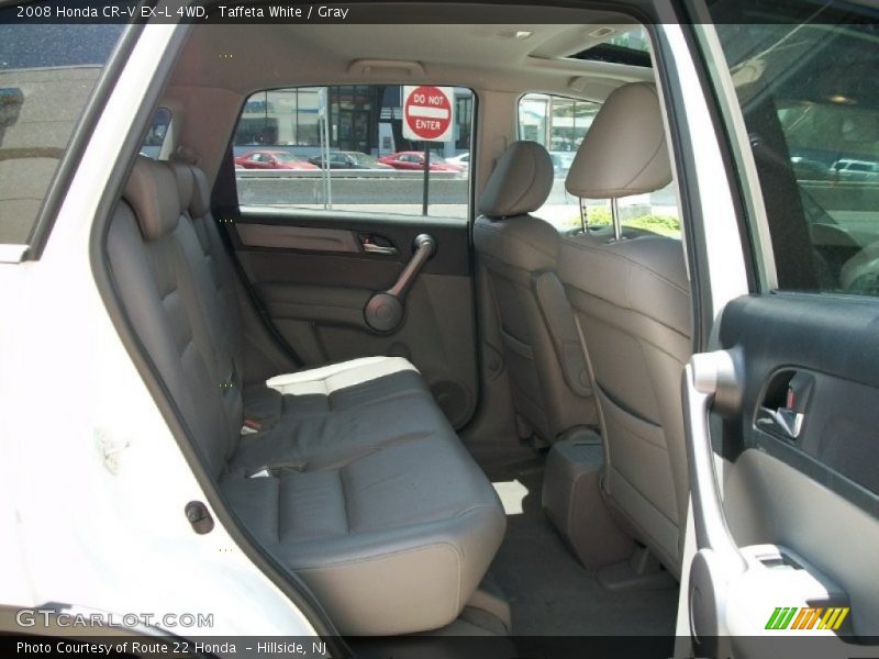 Taffeta White / Gray 2008 Honda CR-V EX-L 4WD