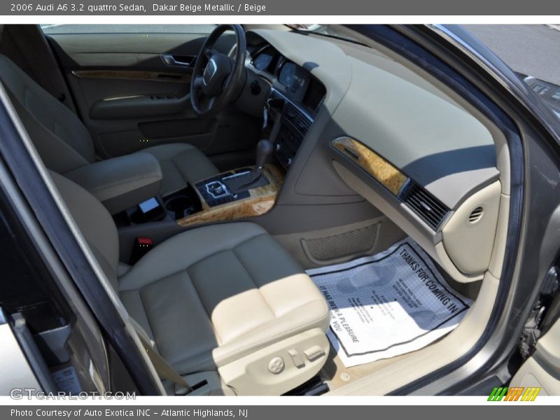 Dakar Beige Metallic / Beige 2006 Audi A6 3.2 quattro Sedan