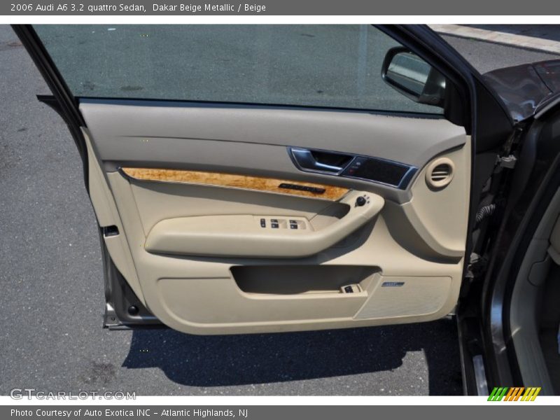 Dakar Beige Metallic / Beige 2006 Audi A6 3.2 quattro Sedan