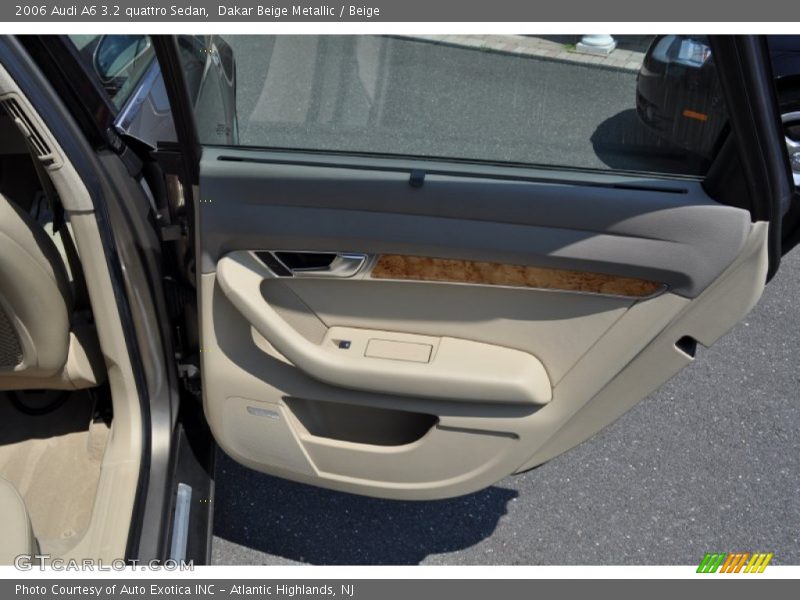 Dakar Beige Metallic / Beige 2006 Audi A6 3.2 quattro Sedan