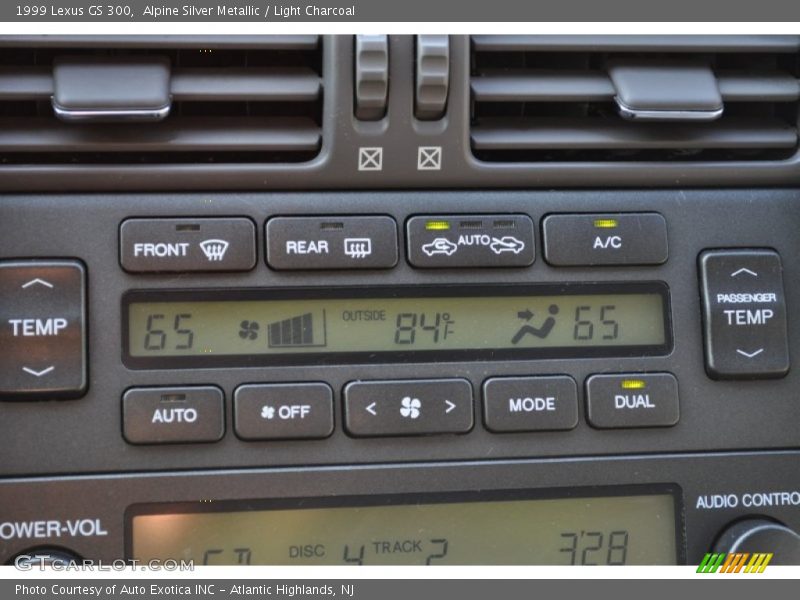 Controls of 1999 GS 300