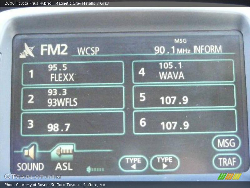 Magnetic Gray Metallic / Gray 2006 Toyota Prius Hybrid