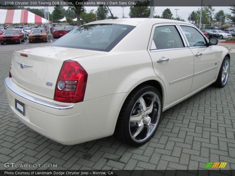 Cool Vanilla White / Dark Slate Gray 2008 Chrysler 300 Touring DUB Edition