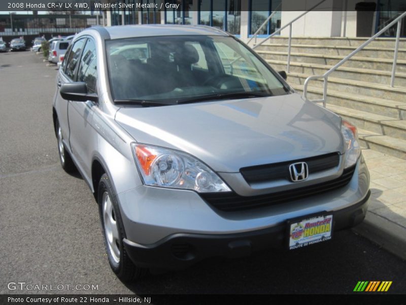 Whistler Silver Metallic / Gray 2008 Honda CR-V LX 4WD