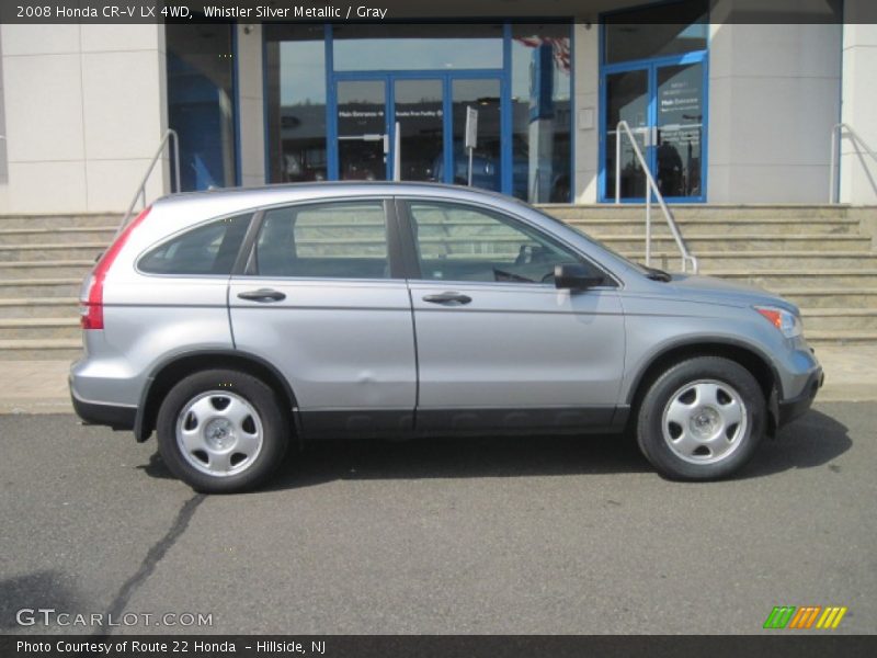 Whistler Silver Metallic / Gray 2008 Honda CR-V LX 4WD