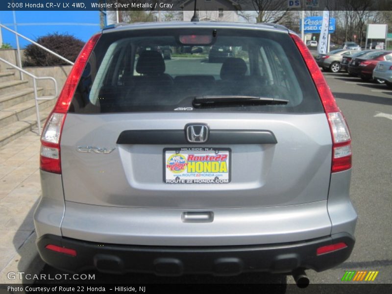 Whistler Silver Metallic / Gray 2008 Honda CR-V LX 4WD