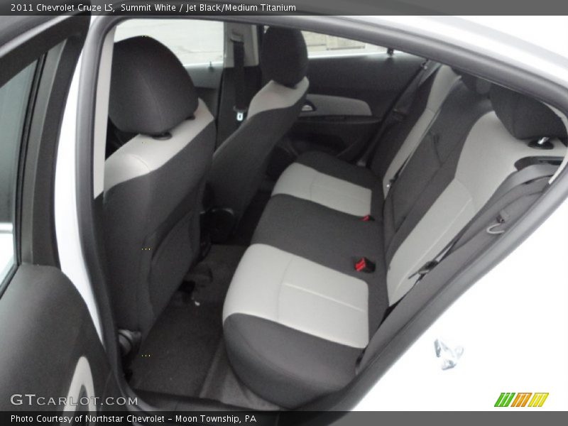 Summit White / Jet Black/Medium Titanium 2011 Chevrolet Cruze LS