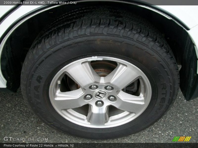 Taffeta White / Gray 2009 Honda Pilot EX-L 4WD