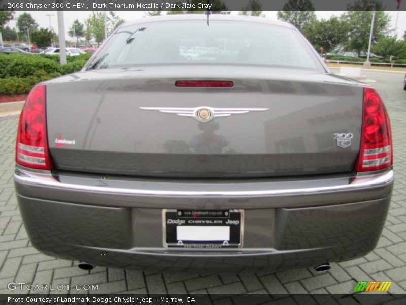 Dark Titanium Metallic / Dark Slate Gray 2008 Chrysler 300 C HEMI