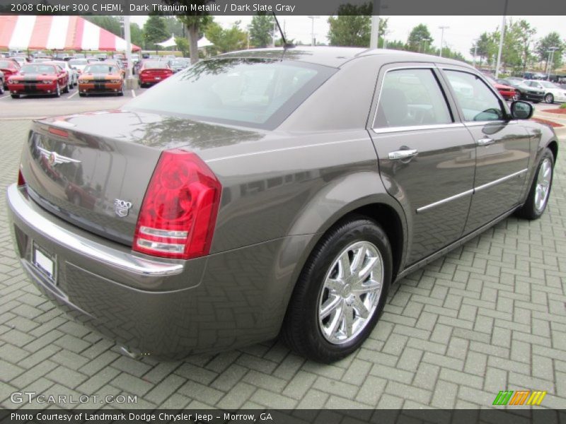 Dark Titanium Metallic / Dark Slate Gray 2008 Chrysler 300 C HEMI