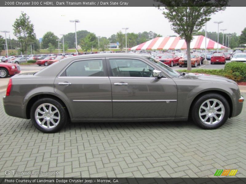 Dark Titanium Metallic / Dark Slate Gray 2008 Chrysler 300 C HEMI