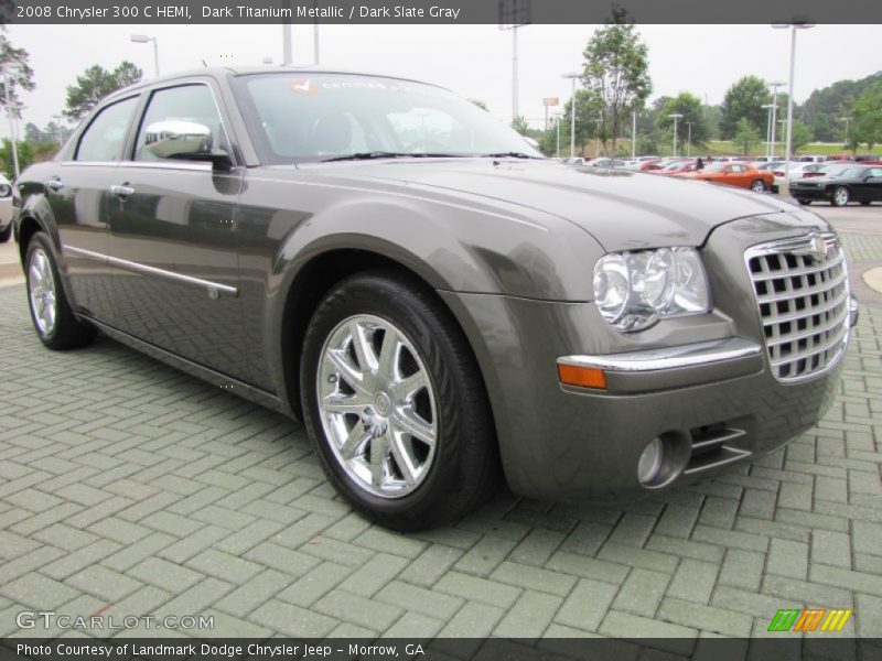 Dark Titanium Metallic / Dark Slate Gray 2008 Chrysler 300 C HEMI
