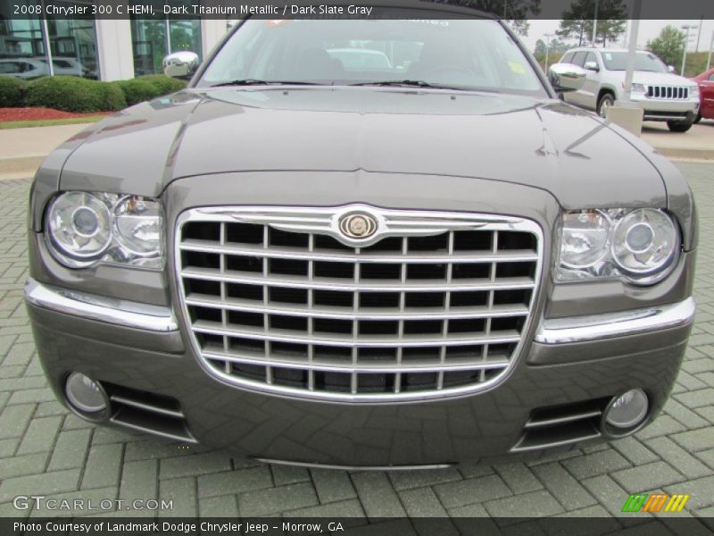 Dark Titanium Metallic / Dark Slate Gray 2008 Chrysler 300 C HEMI