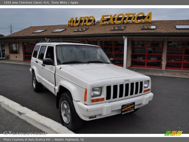 Stone White / Agate 1999 Jeep Cherokee Classic 4x4