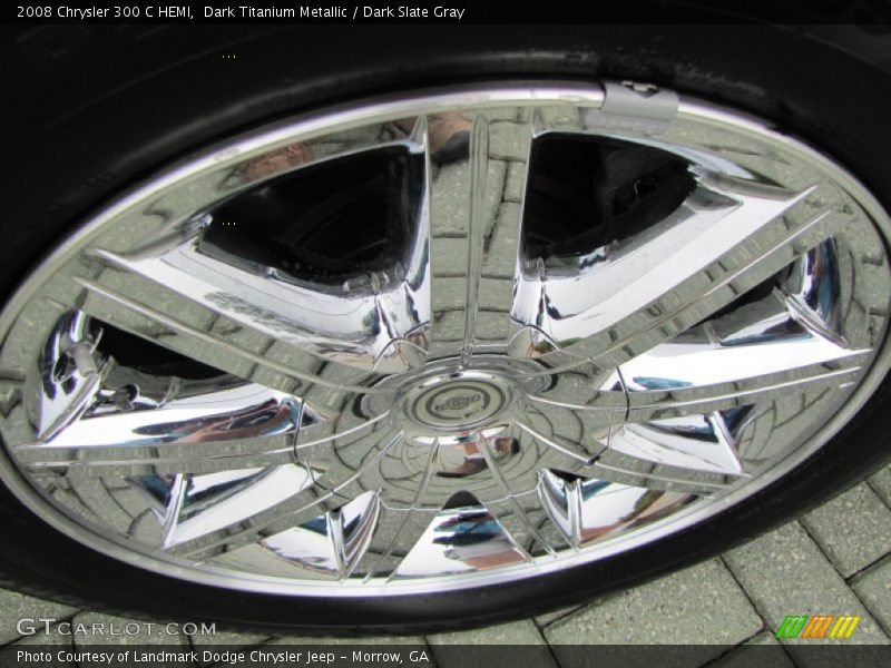 Dark Titanium Metallic / Dark Slate Gray 2008 Chrysler 300 C HEMI