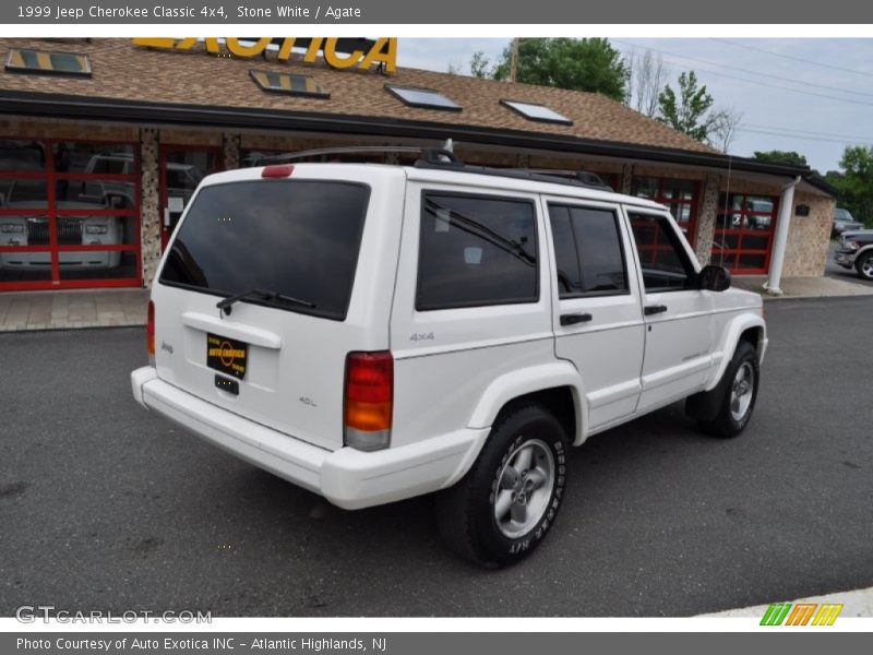 Stone White / Agate 1999 Jeep Cherokee Classic 4x4