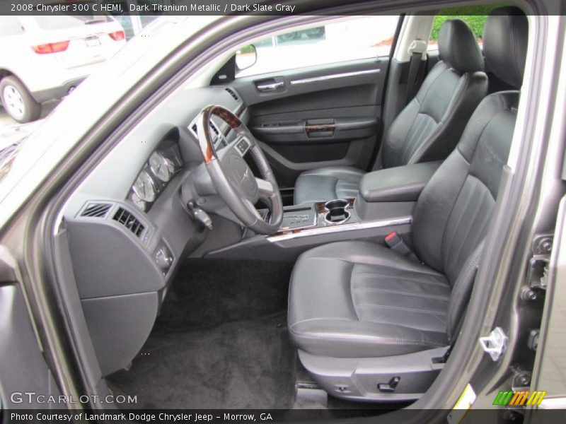 Dark Titanium Metallic / Dark Slate Gray 2008 Chrysler 300 C HEMI