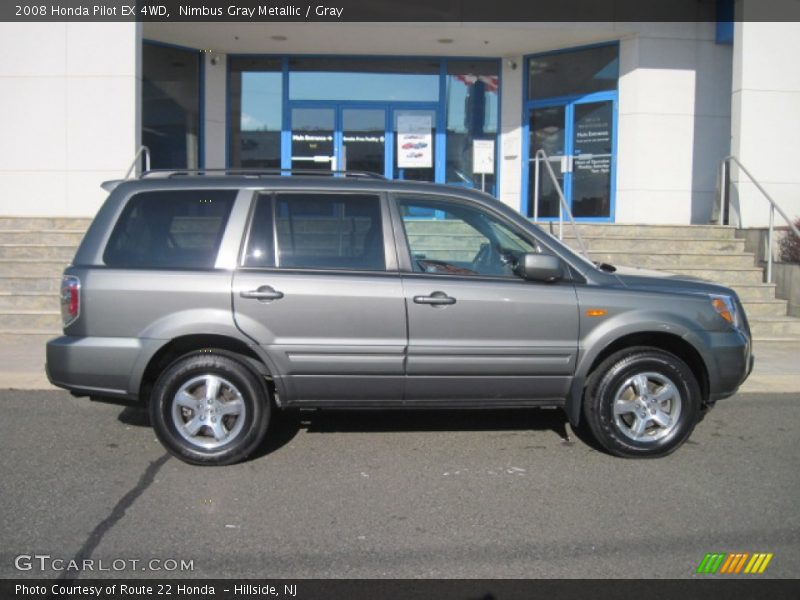 Nimbus Gray Metallic / Gray 2008 Honda Pilot EX 4WD