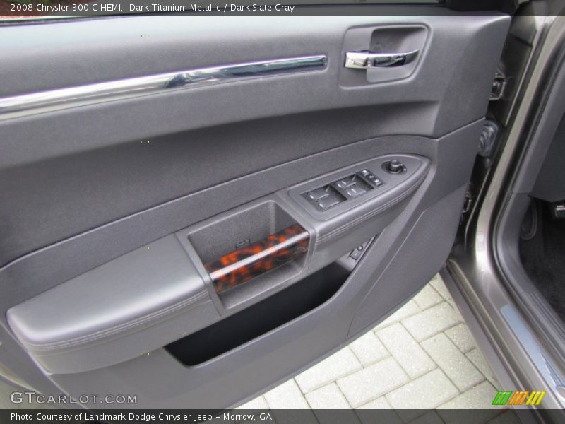 Dark Titanium Metallic / Dark Slate Gray 2008 Chrysler 300 C HEMI