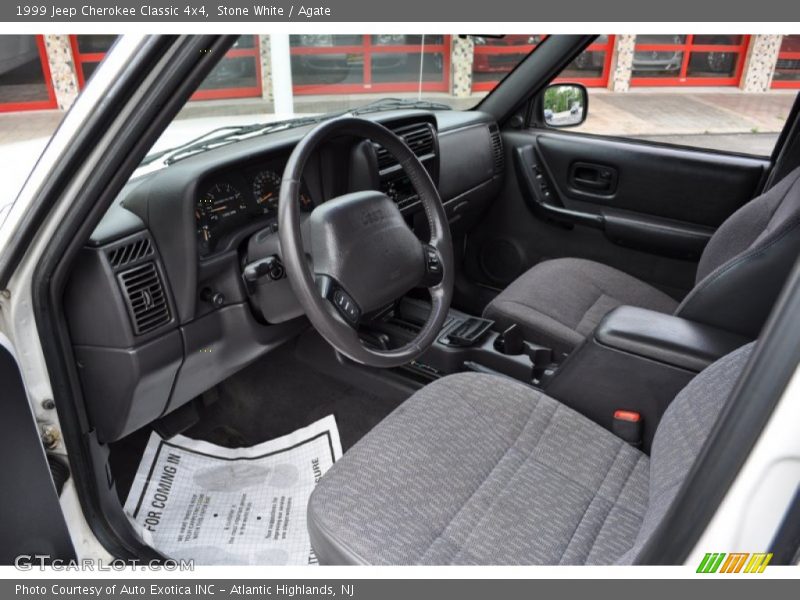 Stone White / Agate 1999 Jeep Cherokee Classic 4x4
