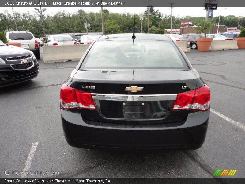 Black Granite Metallic / Jet Black Leather 2011 Chevrolet Cruze LT