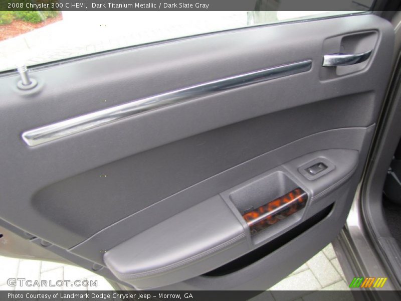 Dark Titanium Metallic / Dark Slate Gray 2008 Chrysler 300 C HEMI