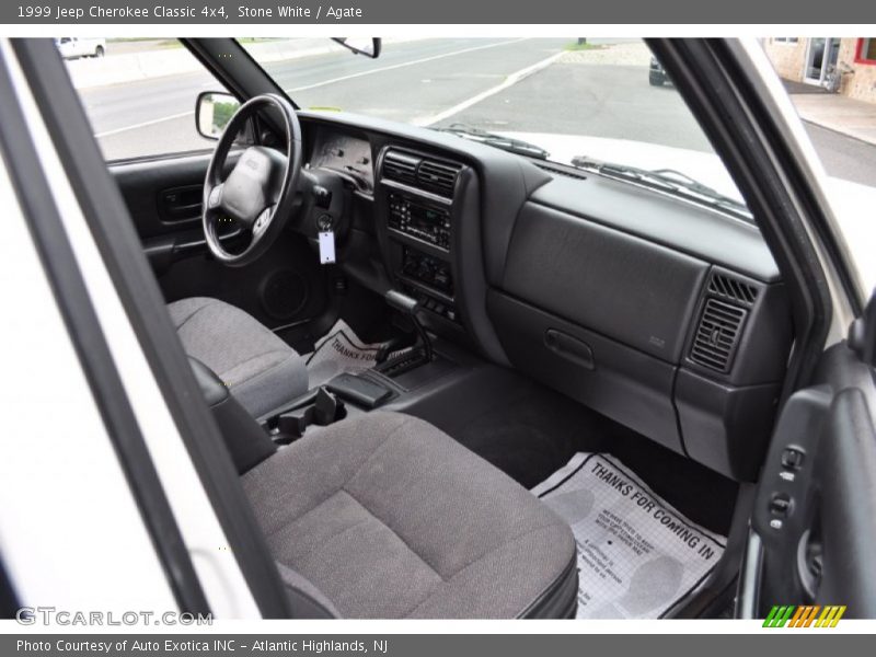 Stone White / Agate 1999 Jeep Cherokee Classic 4x4