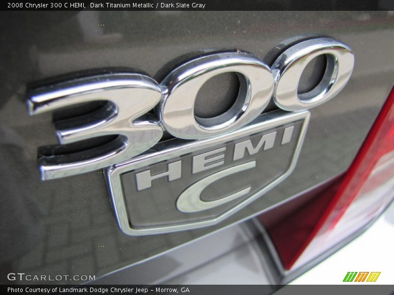 Dark Titanium Metallic / Dark Slate Gray 2008 Chrysler 300 C HEMI