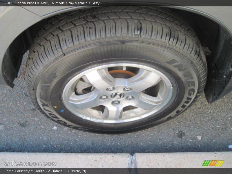 Nimbus Gray Metallic / Gray 2008 Honda Pilot EX 4WD