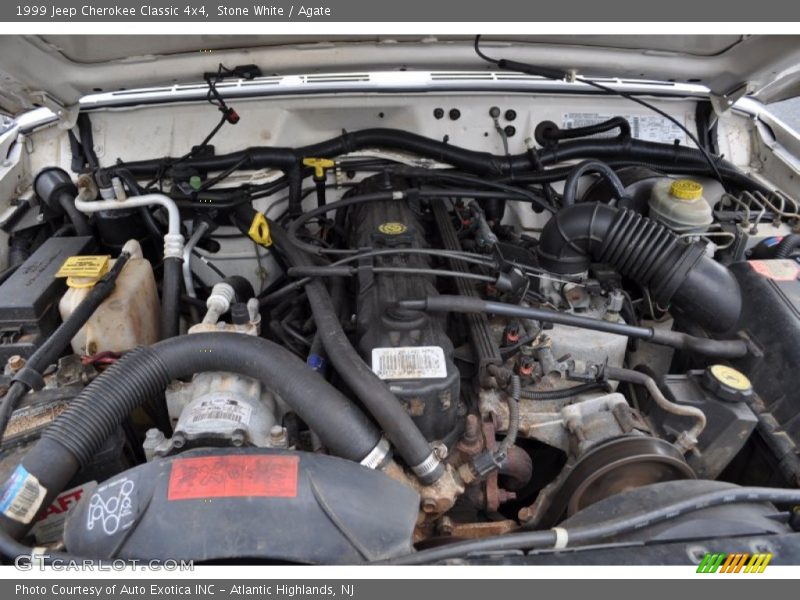 Stone White / Agate 1999 Jeep Cherokee Classic 4x4
