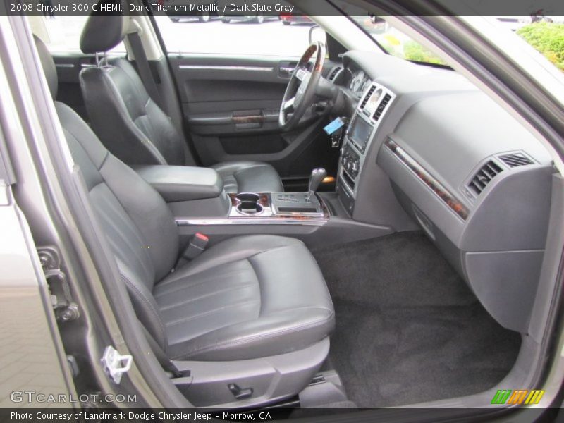 Dark Titanium Metallic / Dark Slate Gray 2008 Chrysler 300 C HEMI