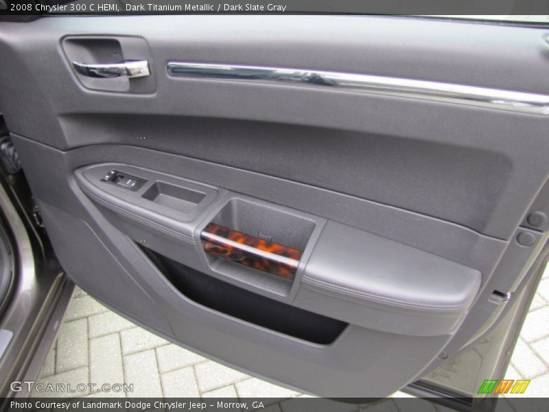 Dark Titanium Metallic / Dark Slate Gray 2008 Chrysler 300 C HEMI