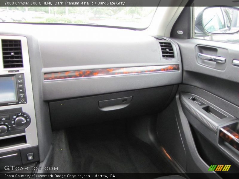 Dark Titanium Metallic / Dark Slate Gray 2008 Chrysler 300 C HEMI