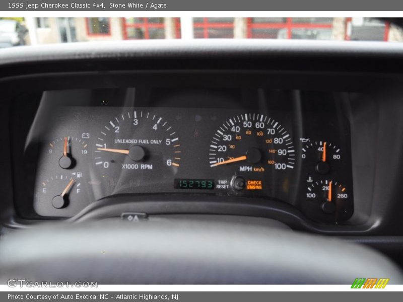 Stone White / Agate 1999 Jeep Cherokee Classic 4x4