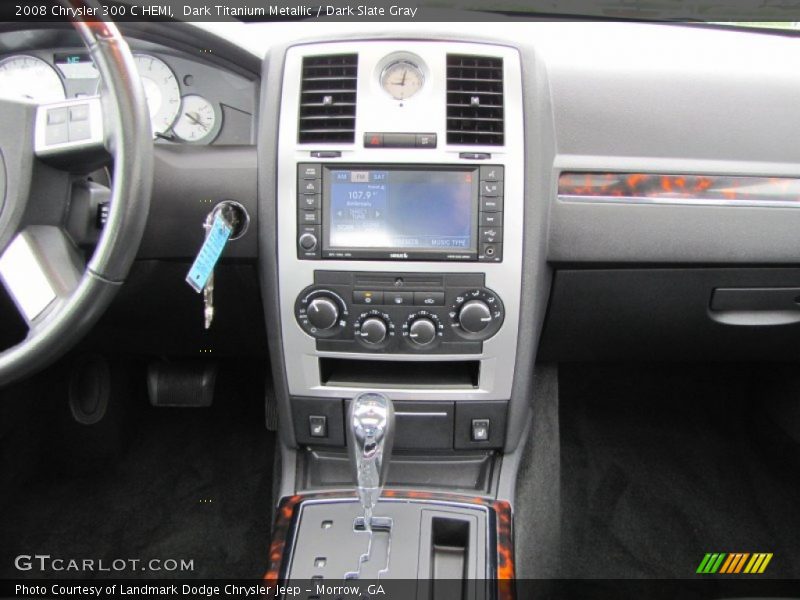 Dark Titanium Metallic / Dark Slate Gray 2008 Chrysler 300 C HEMI