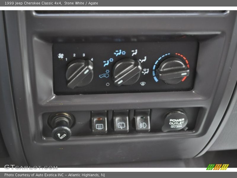 Stone White / Agate 1999 Jeep Cherokee Classic 4x4