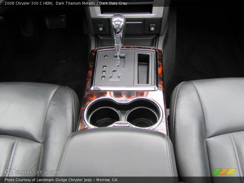 Dark Titanium Metallic / Dark Slate Gray 2008 Chrysler 300 C HEMI
