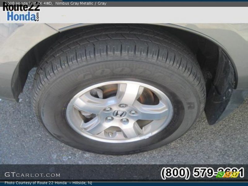 Nimbus Gray Metallic / Gray 2008 Honda Pilot EX 4WD
