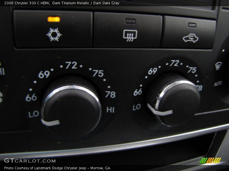 Dark Titanium Metallic / Dark Slate Gray 2008 Chrysler 300 C HEMI