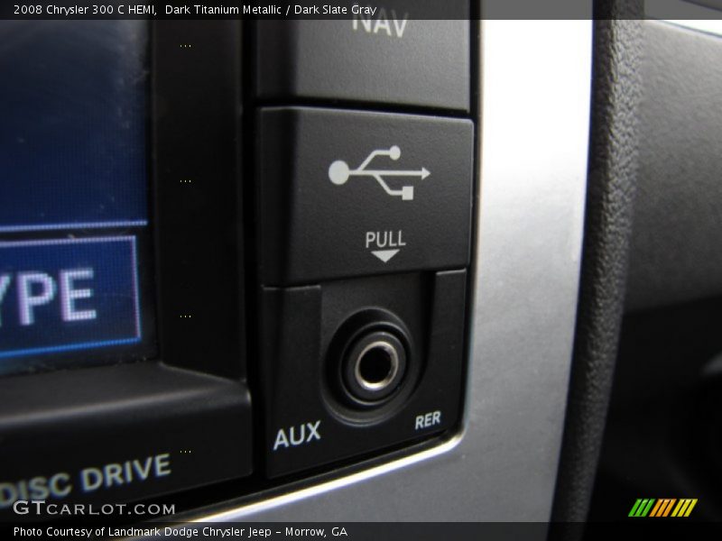 Dark Titanium Metallic / Dark Slate Gray 2008 Chrysler 300 C HEMI