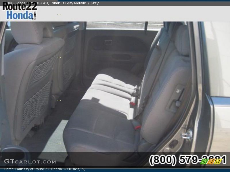 Nimbus Gray Metallic / Gray 2008 Honda Pilot EX 4WD