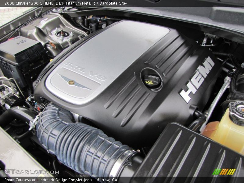 Dark Titanium Metallic / Dark Slate Gray 2008 Chrysler 300 C HEMI