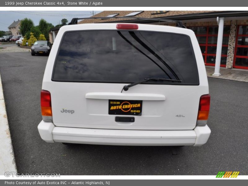 Stone White / Agate 1999 Jeep Cherokee Classic 4x4