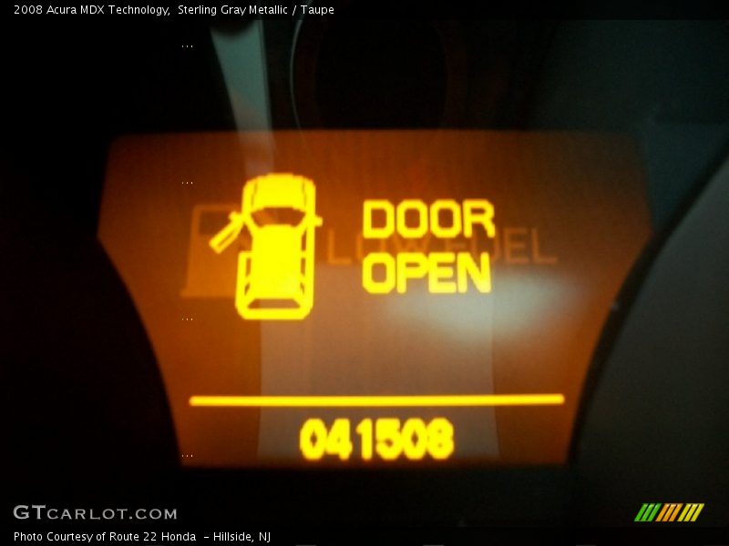 Sterling Gray Metallic / Taupe 2008 Acura MDX Technology