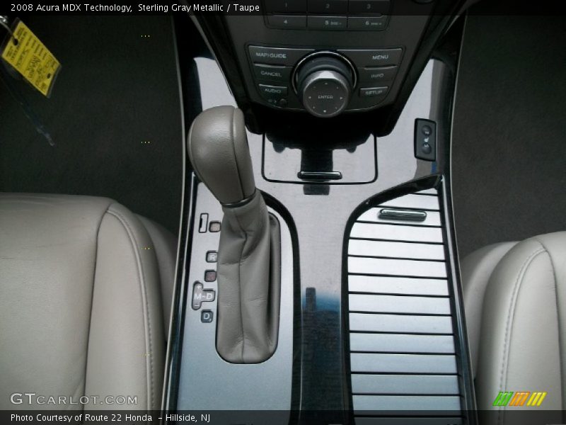 Sterling Gray Metallic / Taupe 2008 Acura MDX Technology