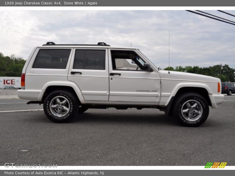 Stone White / Agate 1999 Jeep Cherokee Classic 4x4