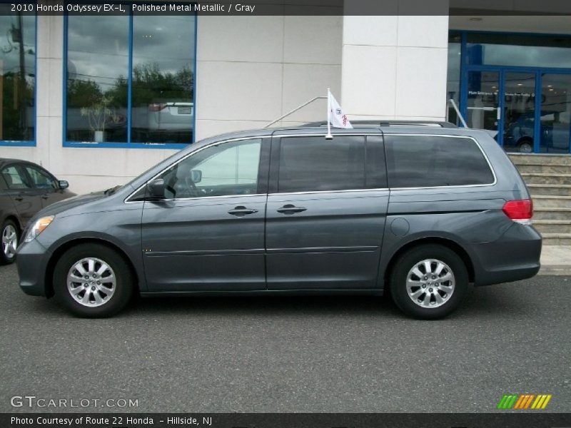 Polished Metal Metallic / Gray 2010 Honda Odyssey EX-L