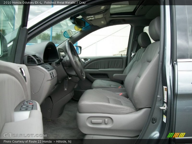 Polished Metal Metallic / Gray 2010 Honda Odyssey EX-L
