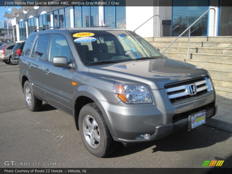 Nimbus Gray Metallic / Gray 2008 Honda Pilot Special Edition 4WD