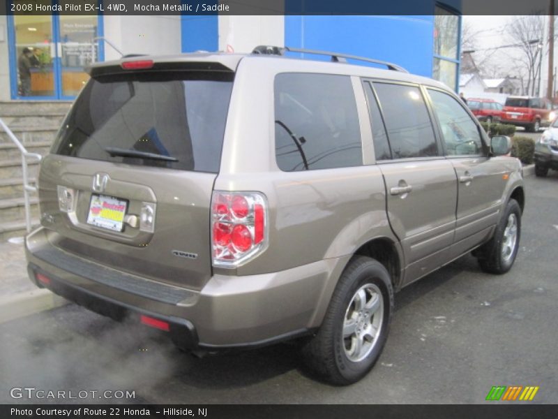 Mocha Metallic / Saddle 2008 Honda Pilot EX-L 4WD